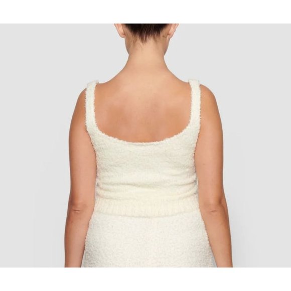 NWT SKIMS Cozy KNIT TANK SZ 2X/3X in Bone - Picture 2 of 10